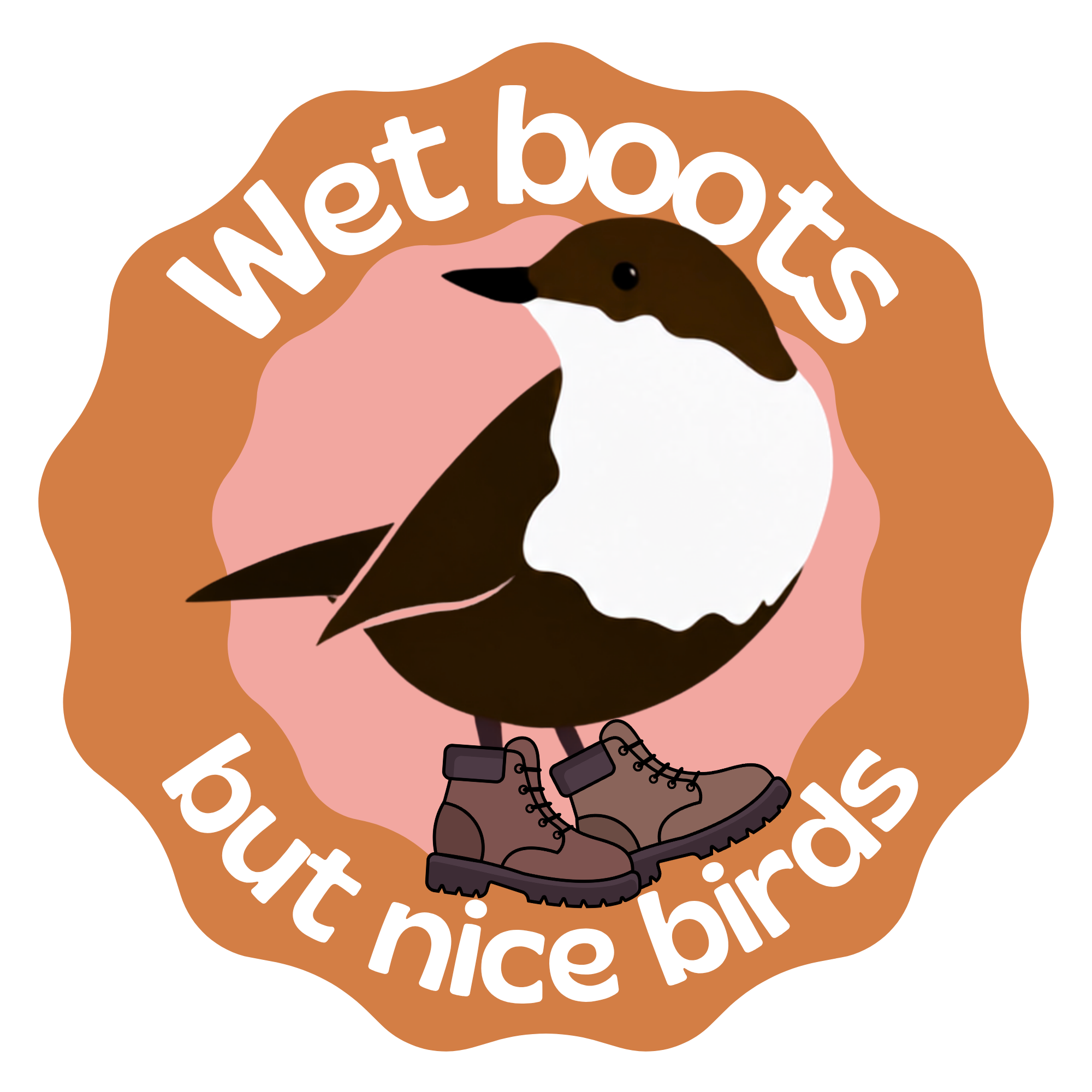 Wet boots but nice birds